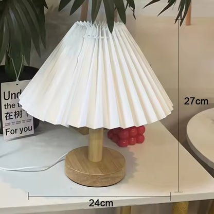 Vintage Pleated Lamp